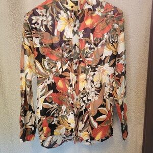 Ruddock Bros Floral Button-Up Shirt